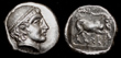 Ainos Diobol Greece 474-479 BC fine silver replica coin Ainos Diobol Greece 474-479 BC fine silver replica coin